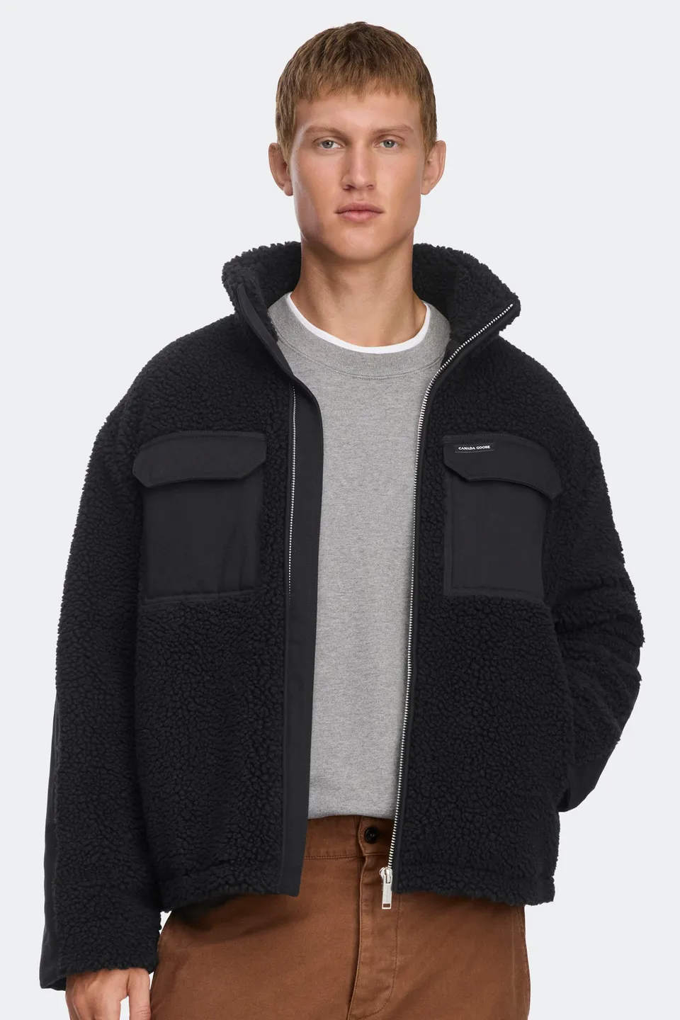canada-goose-harrier-7252mt-veste-polaire-noire-homme image 1