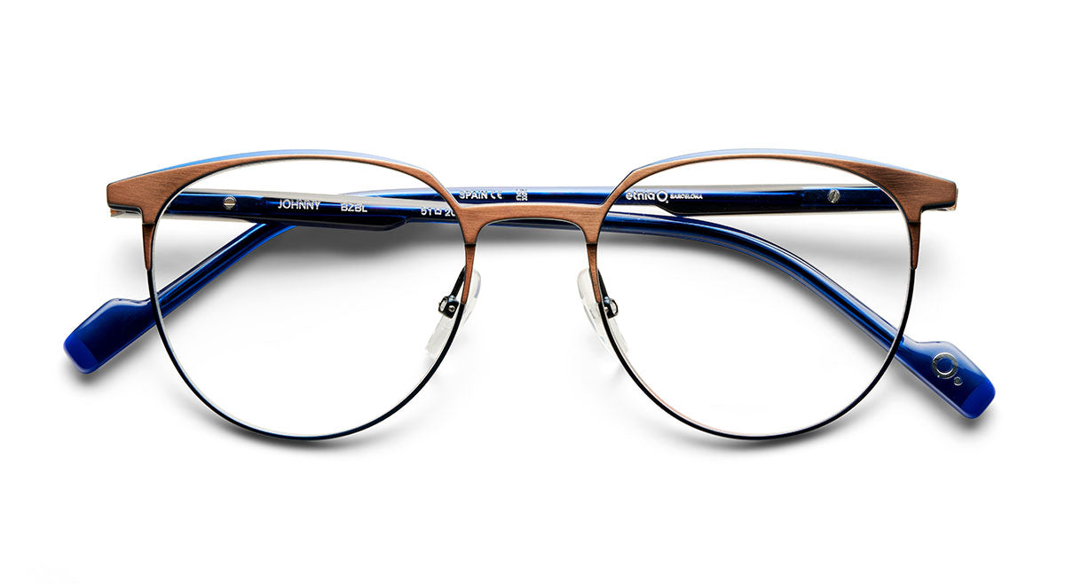 etnia-barcelona-johnny-lunettes-de-vue-marron-calibre-51 image 1