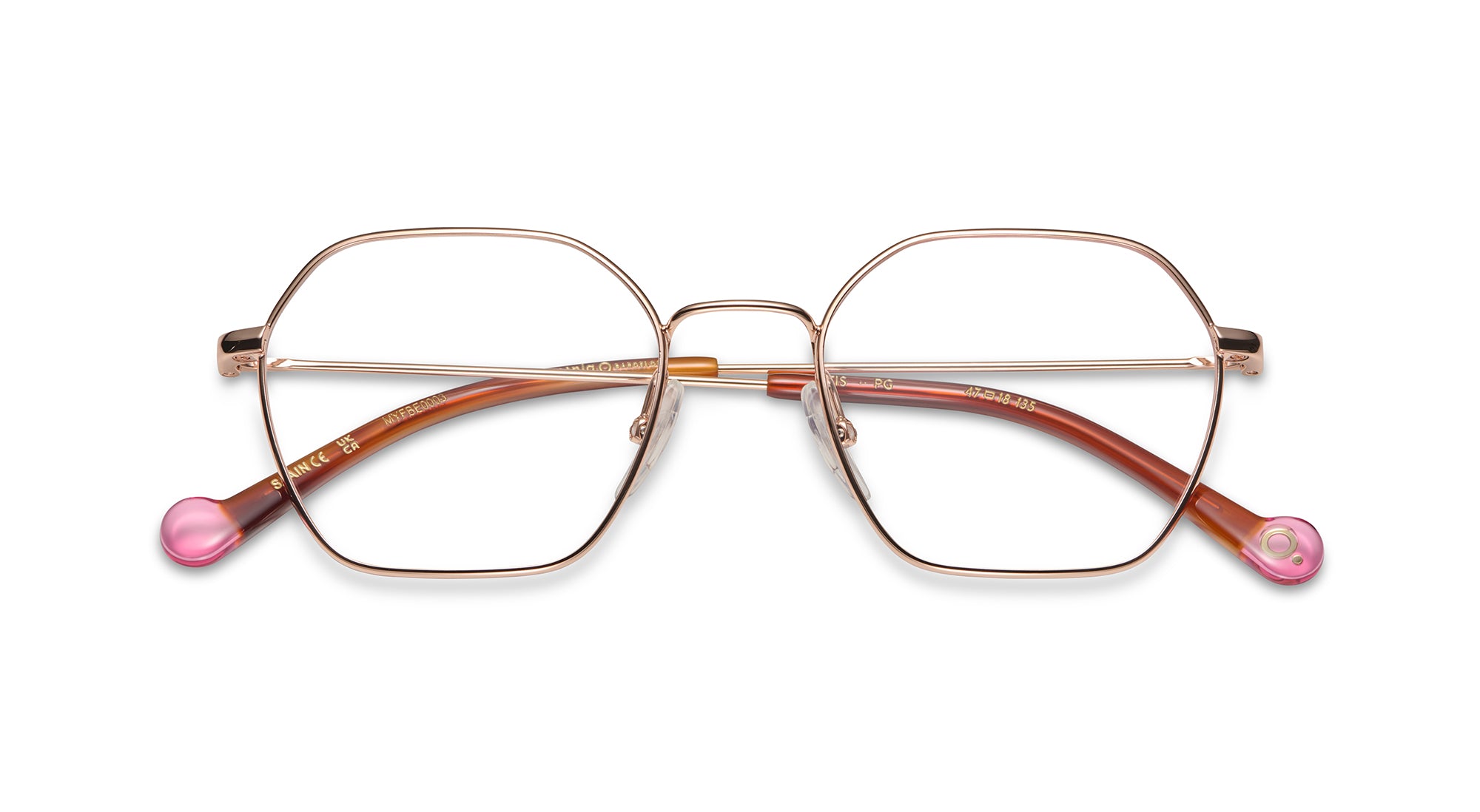 etnia-barcelona-otis-lunettes-de-vue-rose-pg-calibre-47 image 2