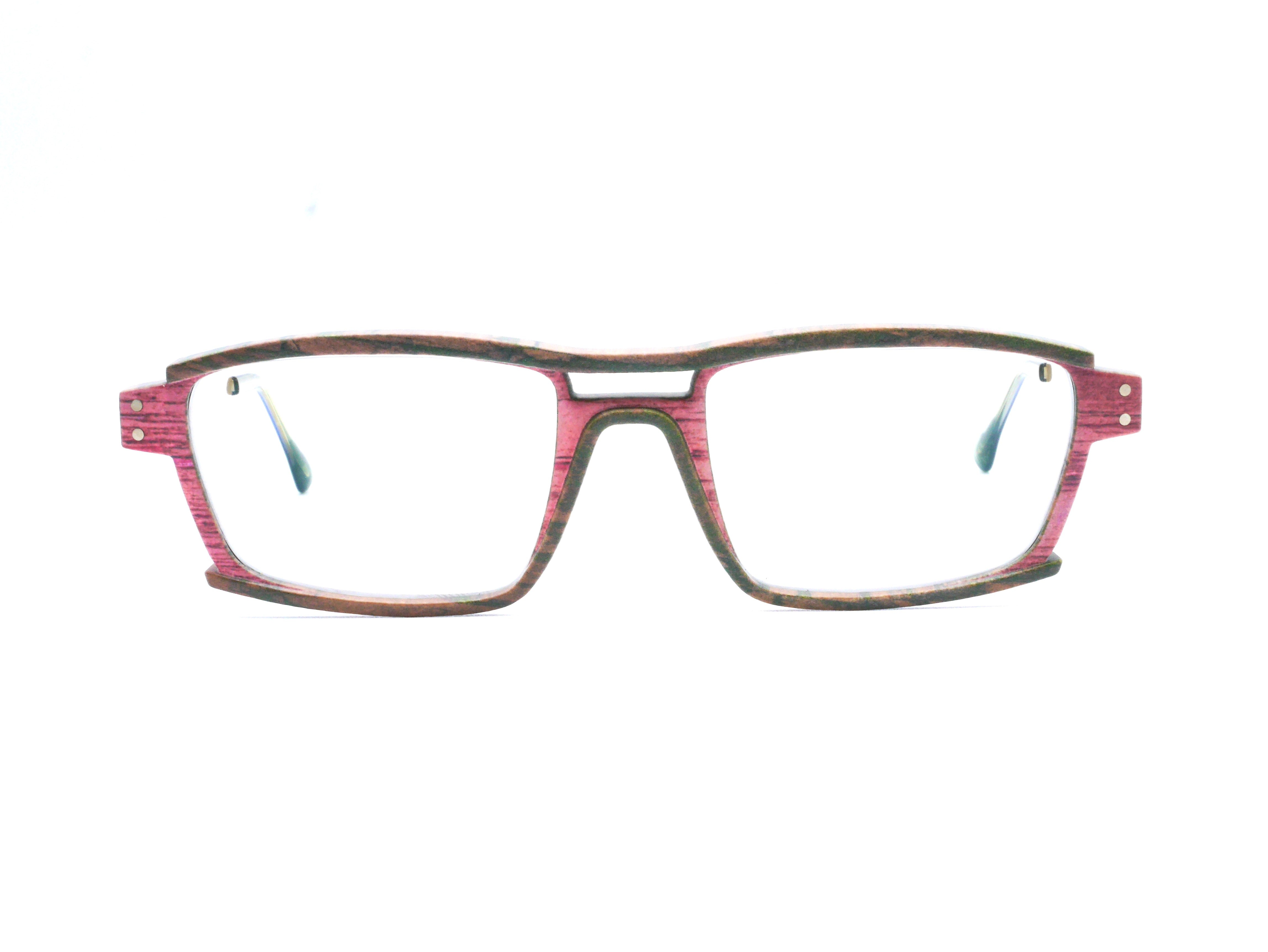 monarc-lithium-bois-de-rose-monture-lunettes-rose-14g image 1