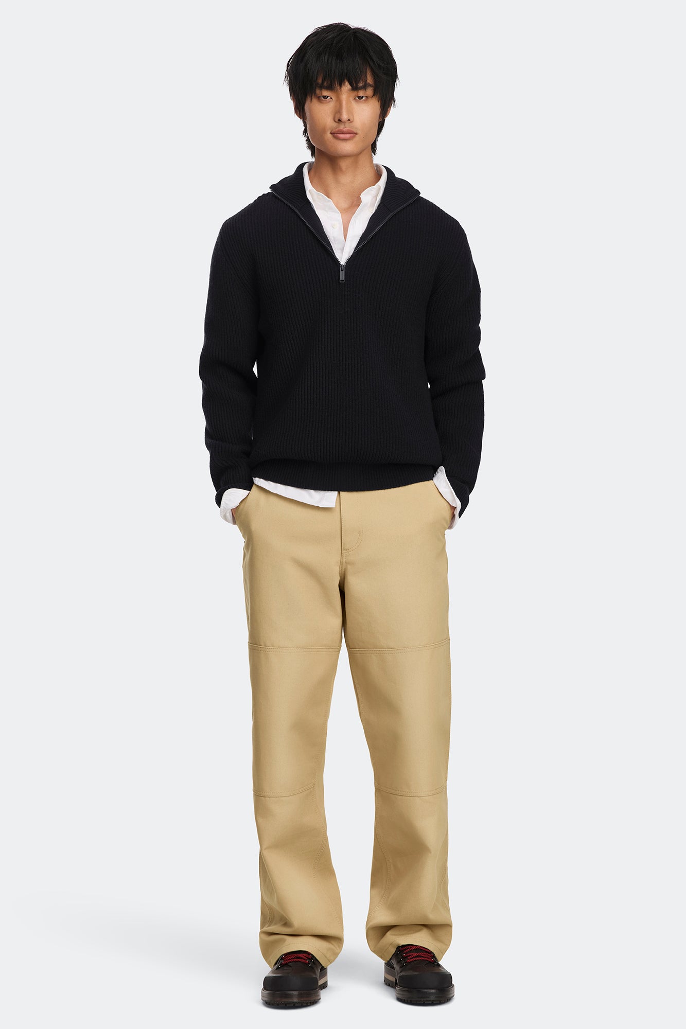 canada-goose-mckinney-7643mt-pull-tricot-zip-noir-homme image 4