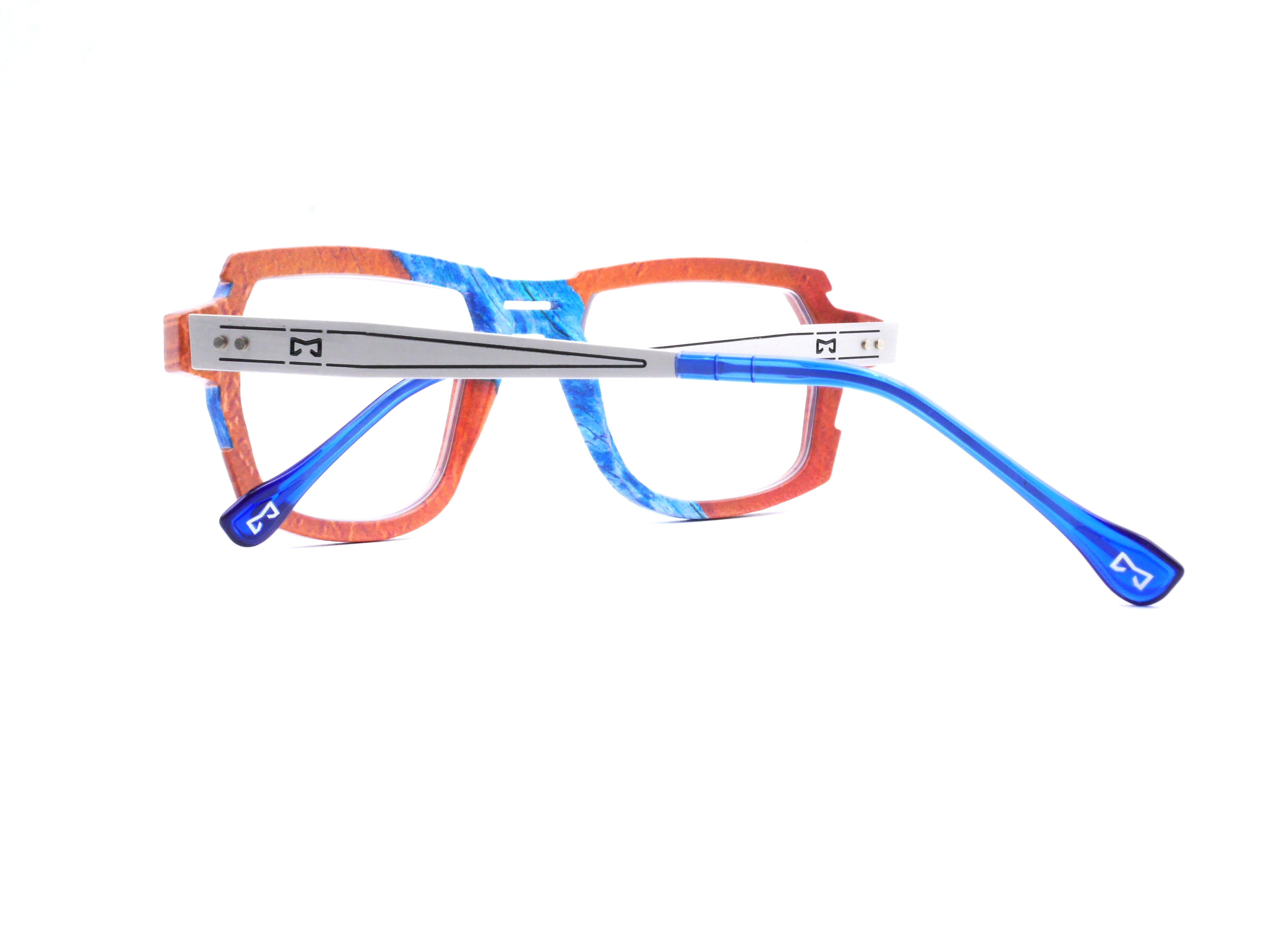 monarc-optic-h-lium-wave-monture-lunettes-marron-bleu-15g image 7