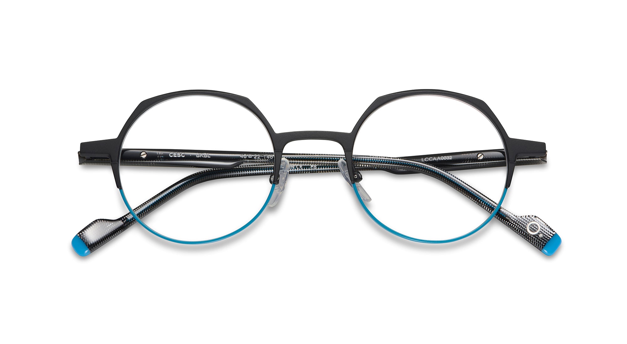 etnia-barcelona-cesc-lunettes-de-vue-gris-gr-calibre-48 image 2
