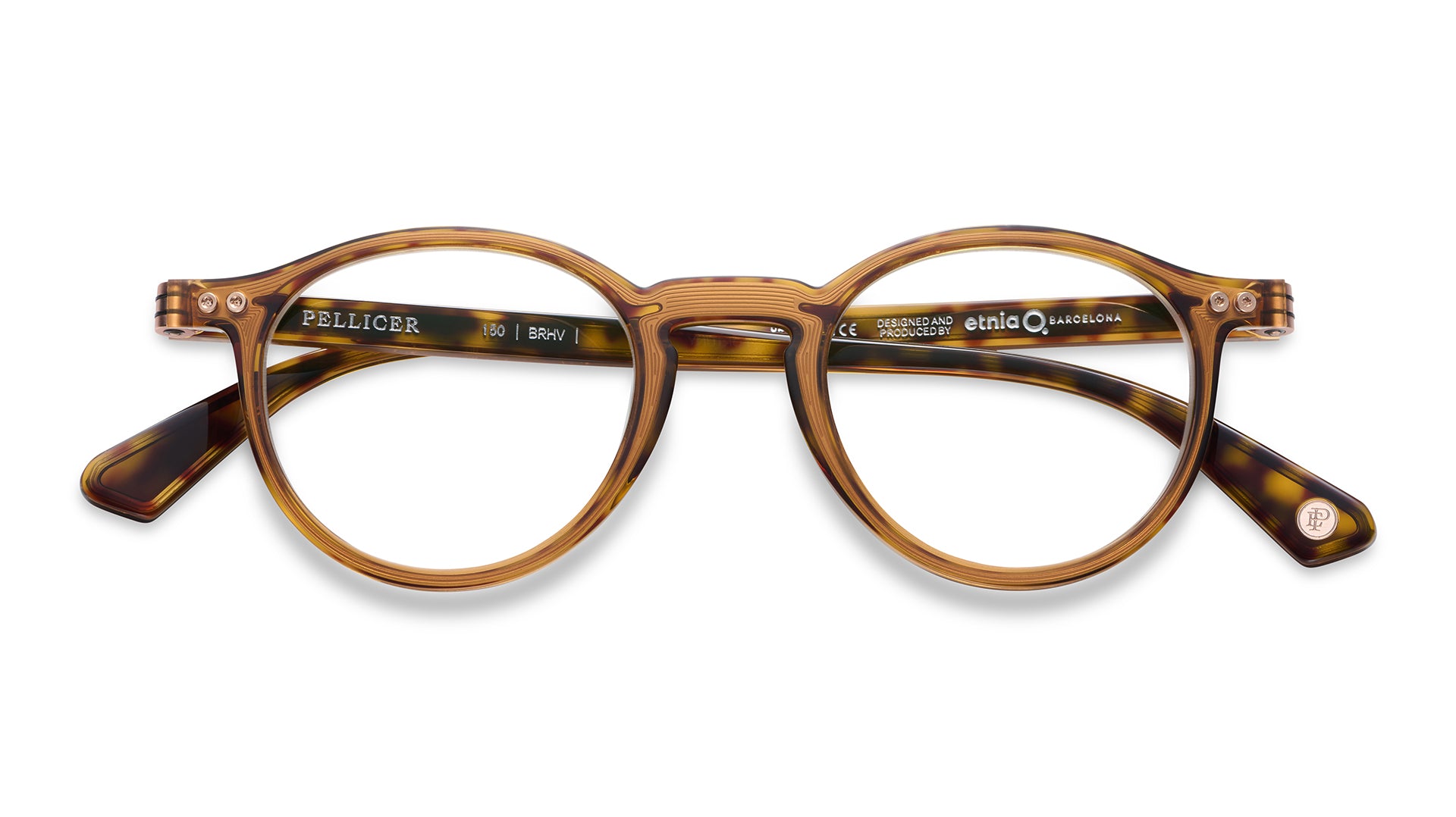 etnia-barcelona-fortuny-lunettes-de-vue-marron-calibre-46 image 1