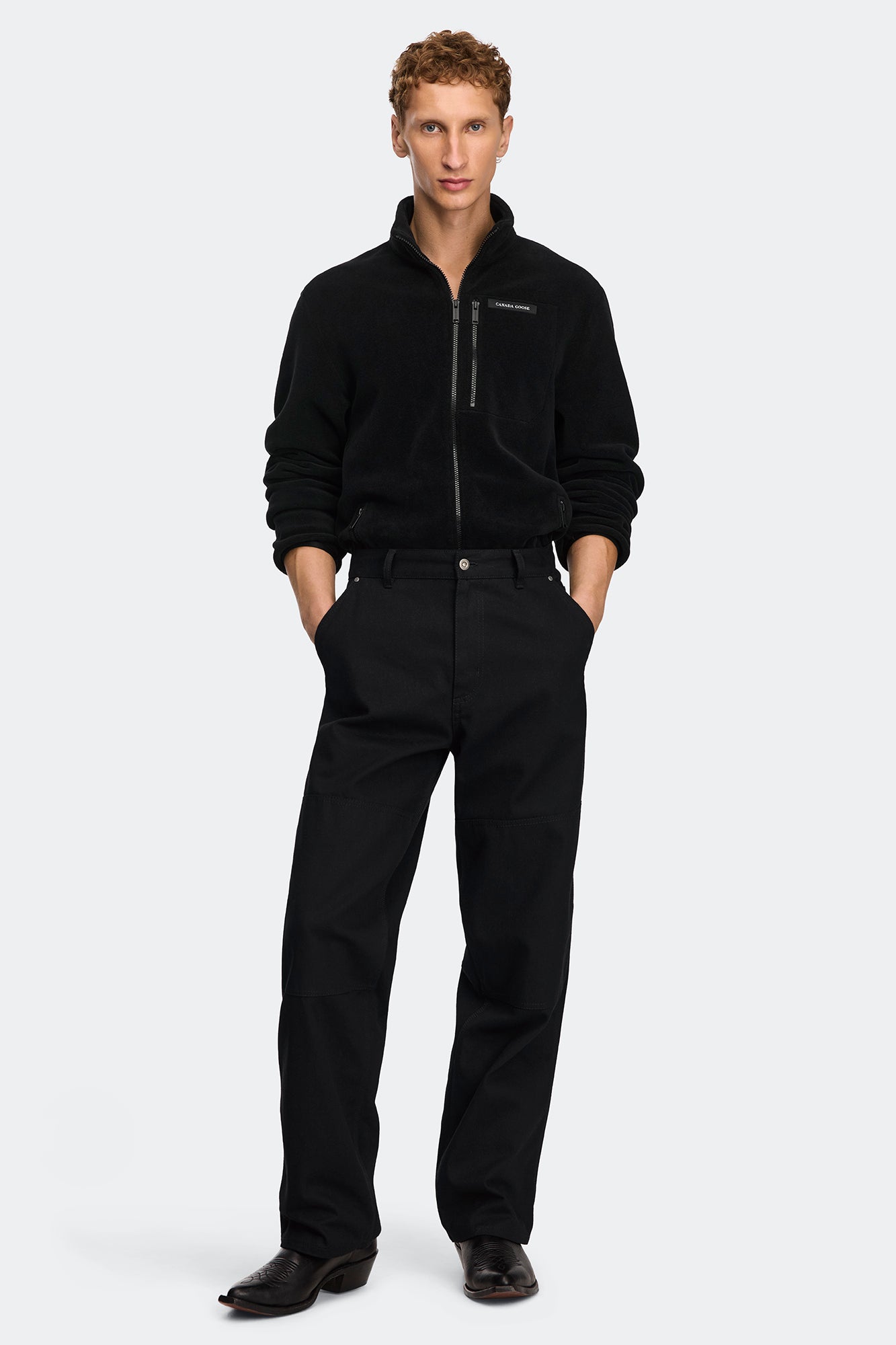 canada-goose-loma-7254m-veste-polaire-homme-gris image 4