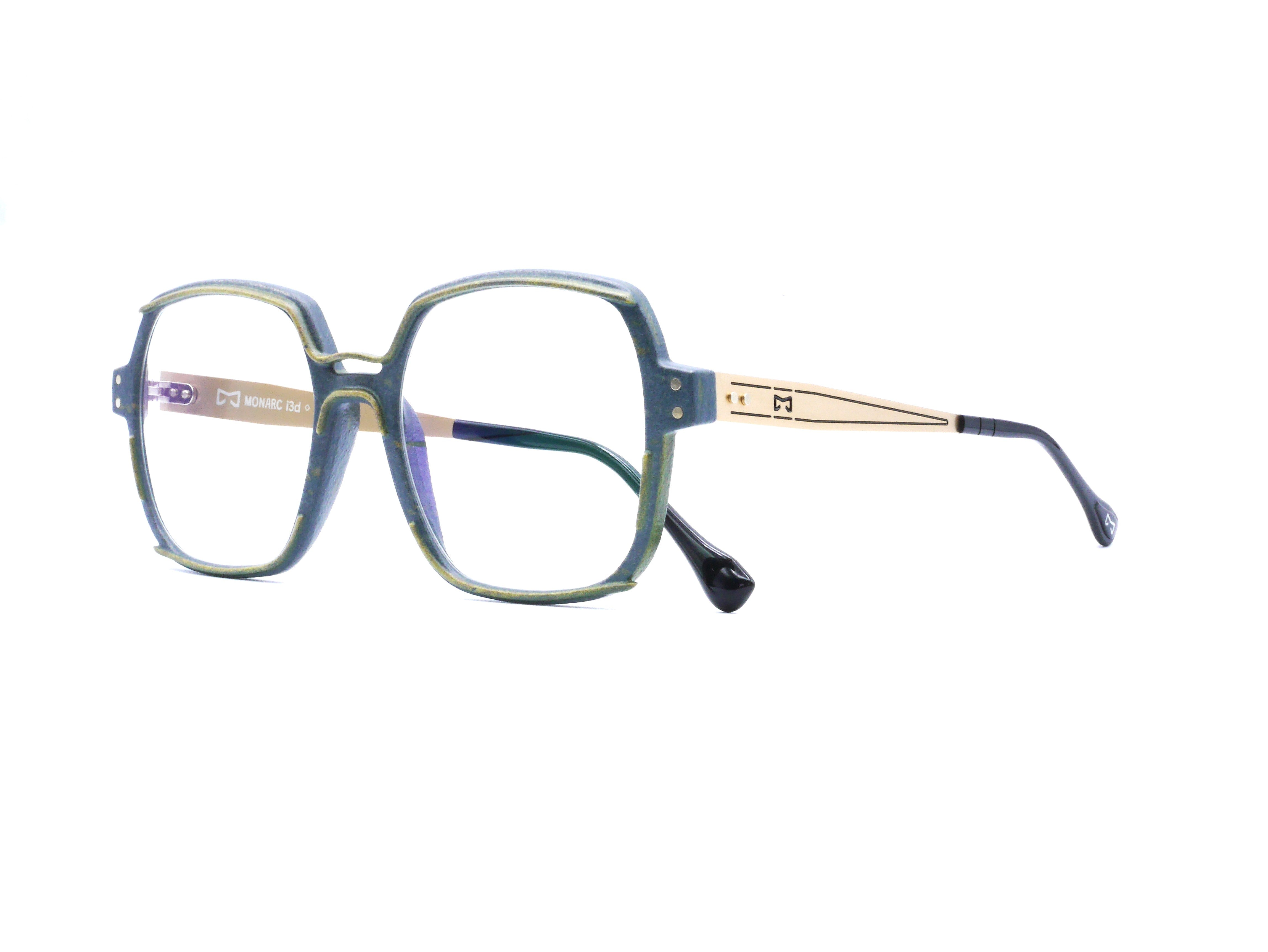 monarc-carbon-limon-monture-lunettes-kaki-14g image 4