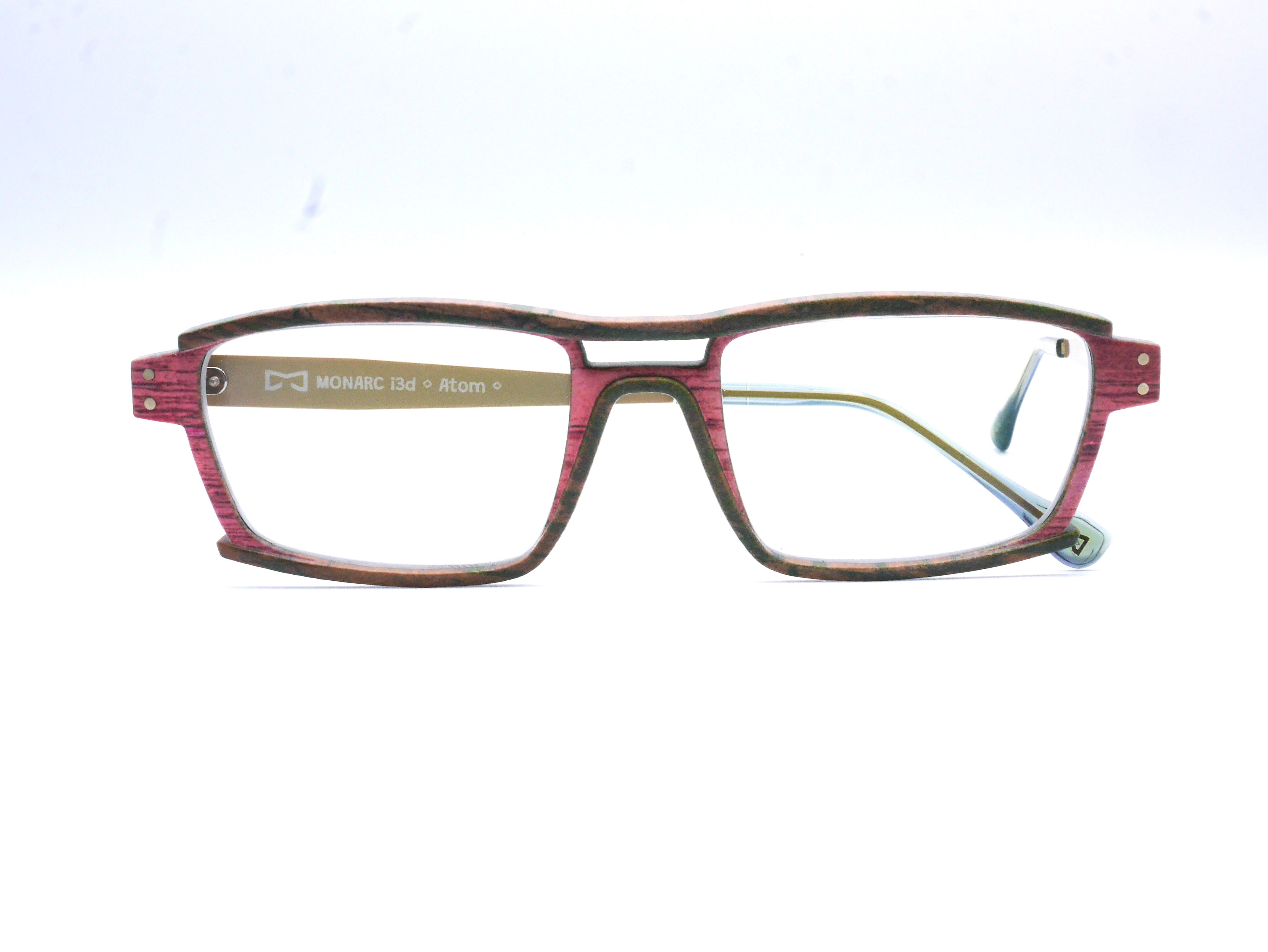 monarc-lithium-bois-de-rose-monture-lunettes-rose-14g image 4