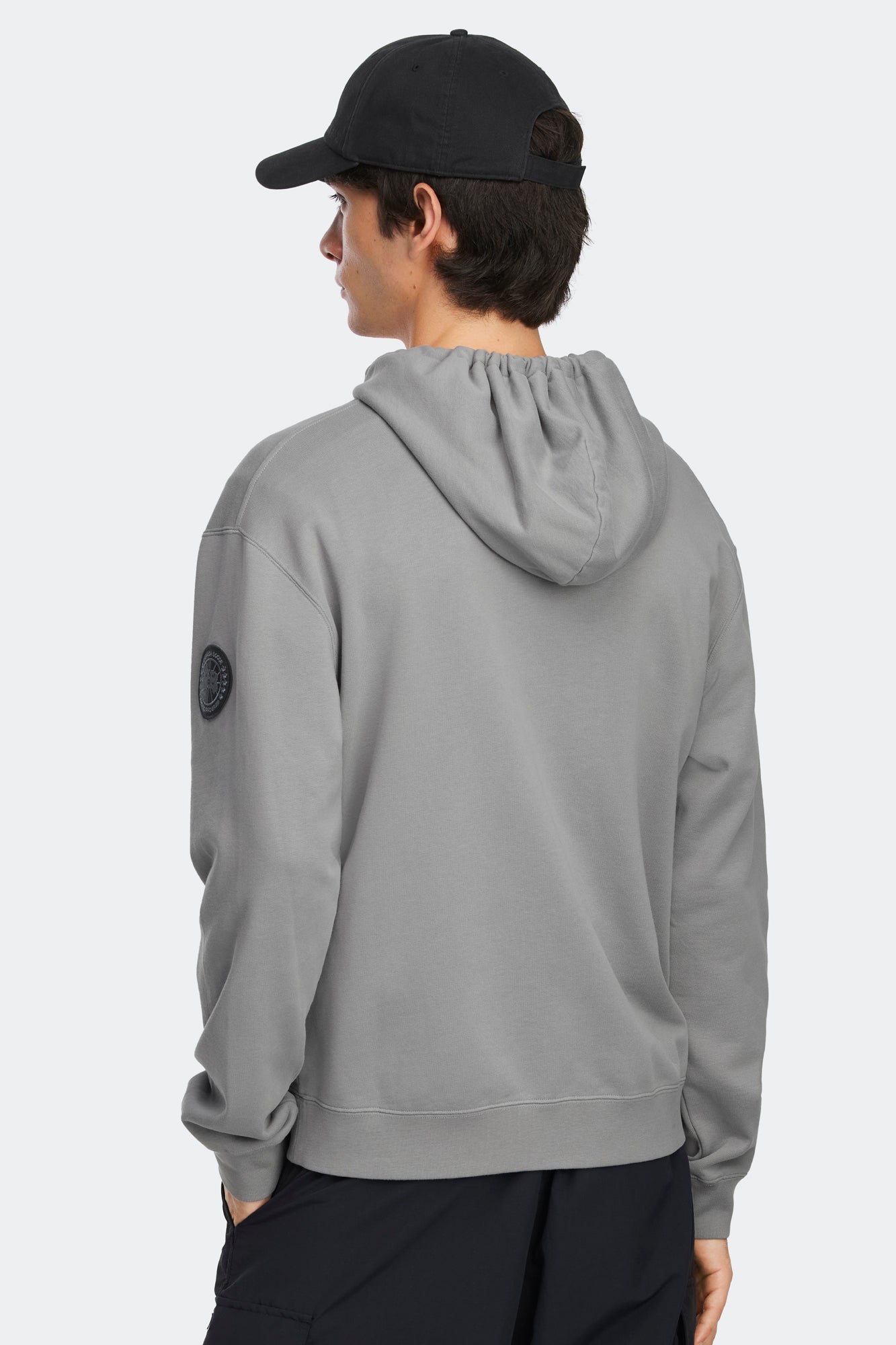 canada-goose-loon-1384mb-sweat-zipp-homme-gris image 2