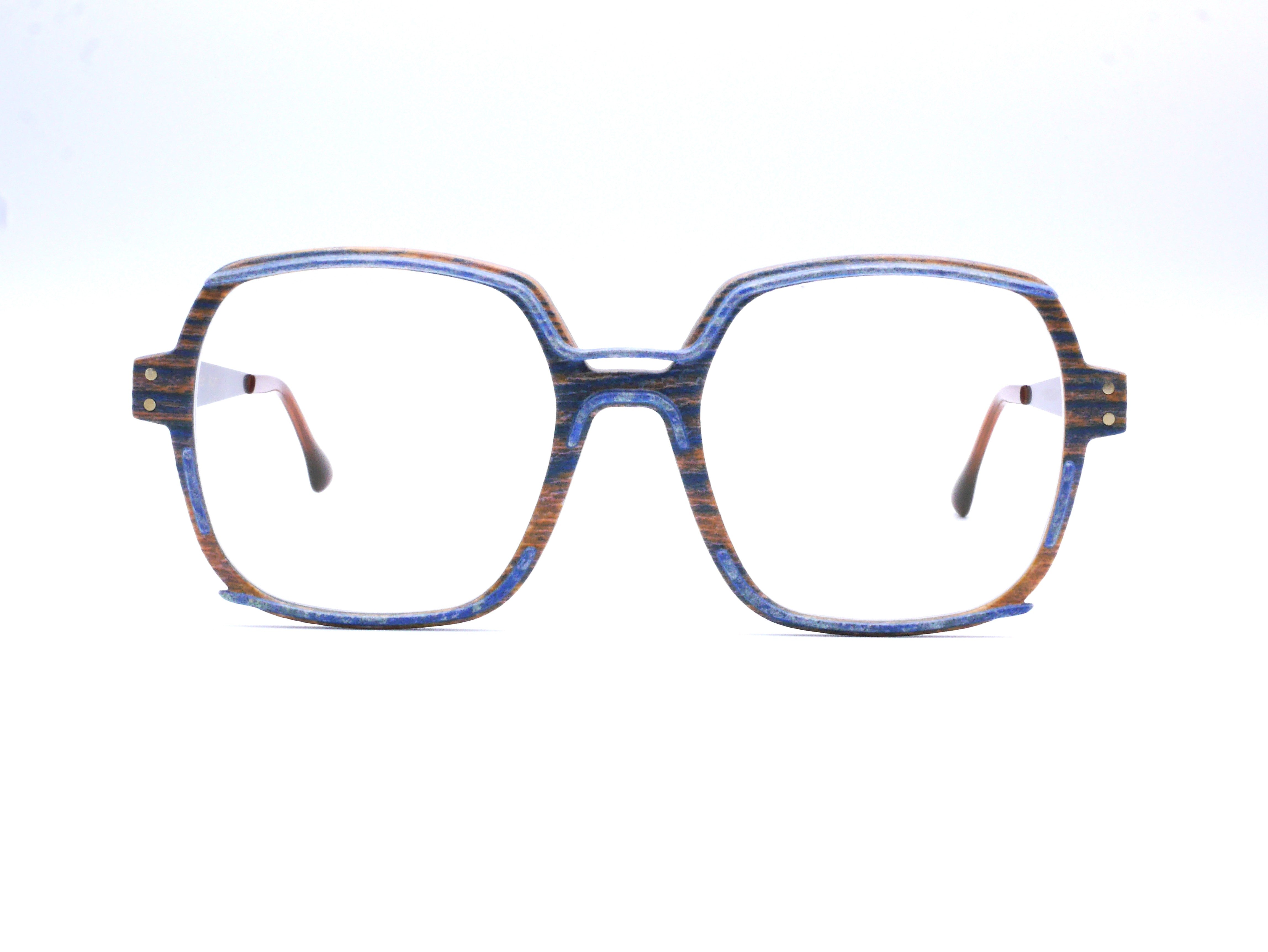 monarc-optic-carbon-paillote-monture-lunettes-marron-14g image 1