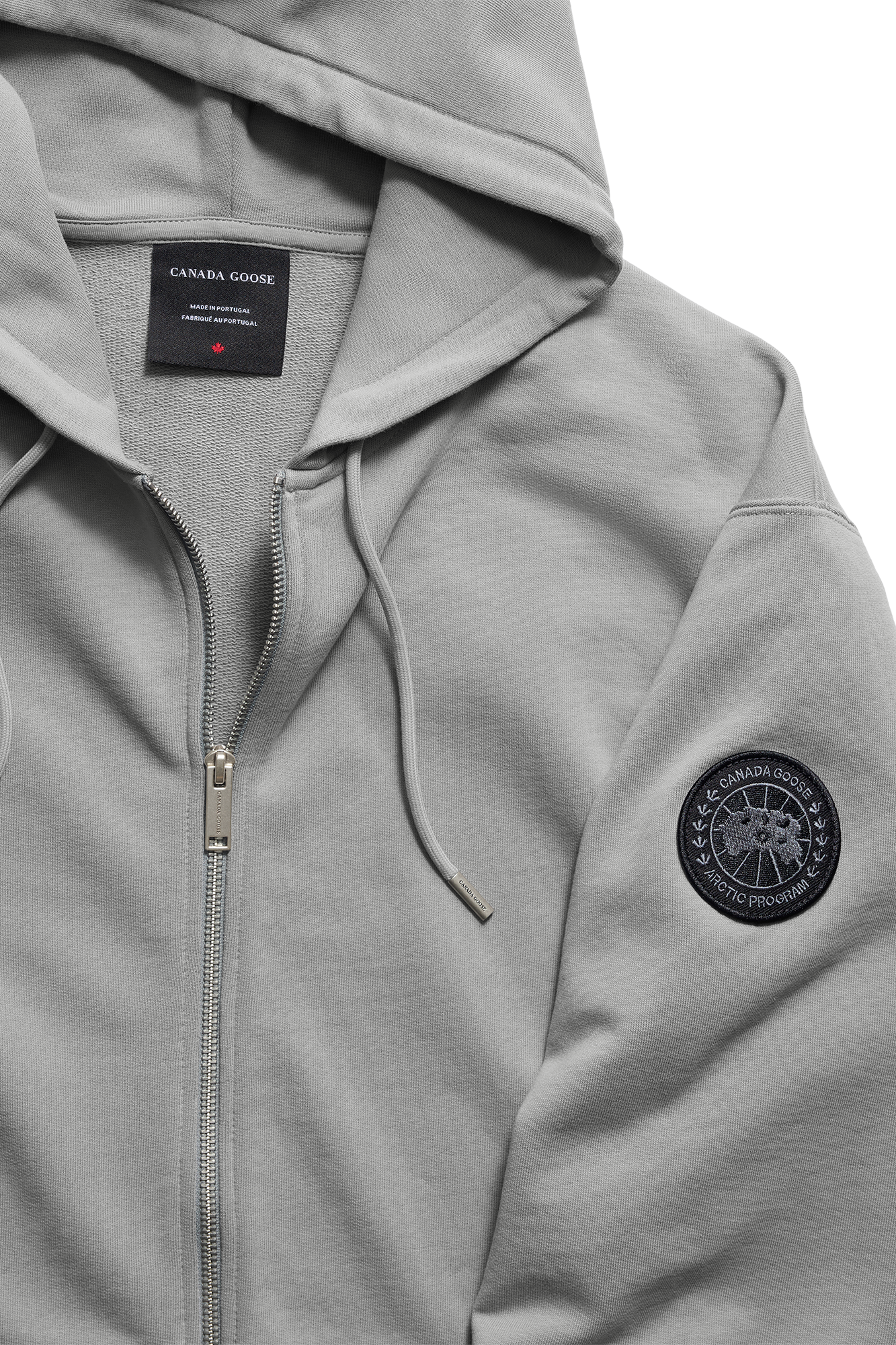 canada-goose-loon-1384mb-sweat-zipp-homme-gris image 6