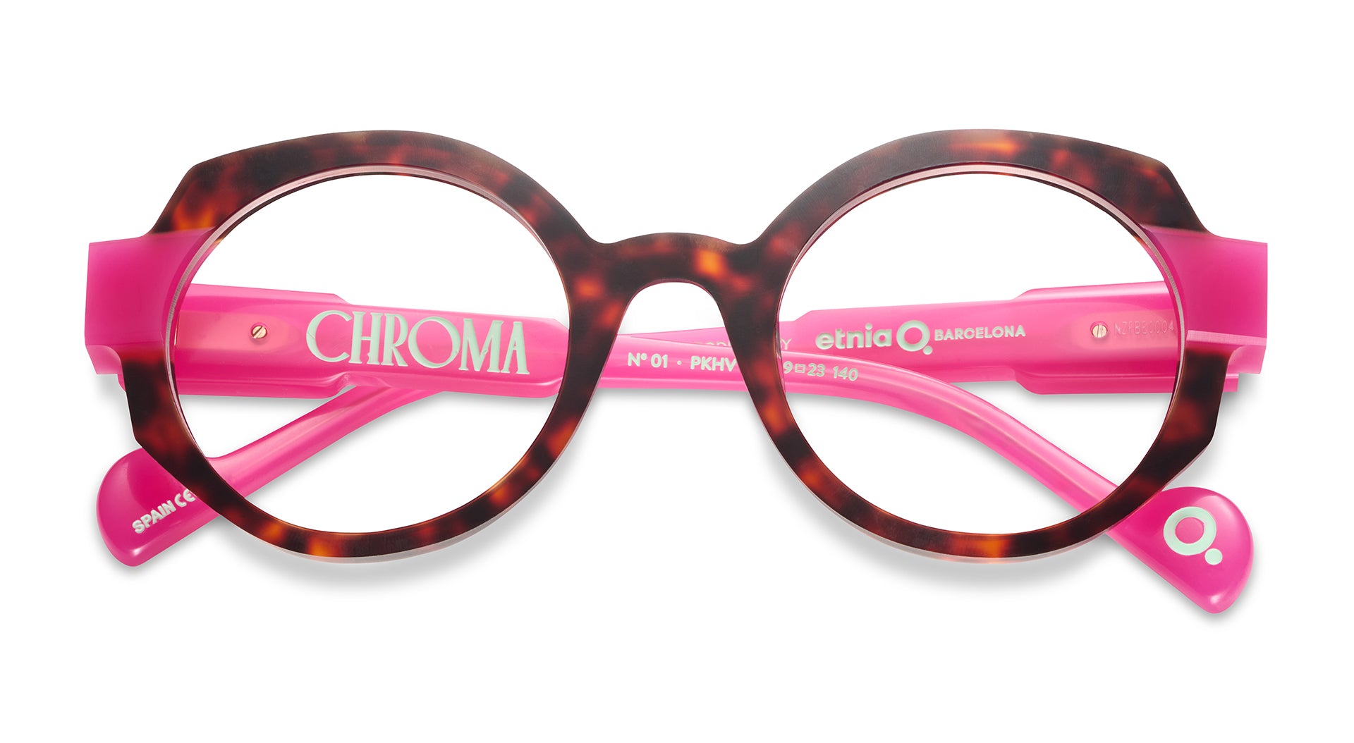 etnia-barcelona-chroma-n01-lunettes-de-vue-noir-gris-calibre-49 image 2