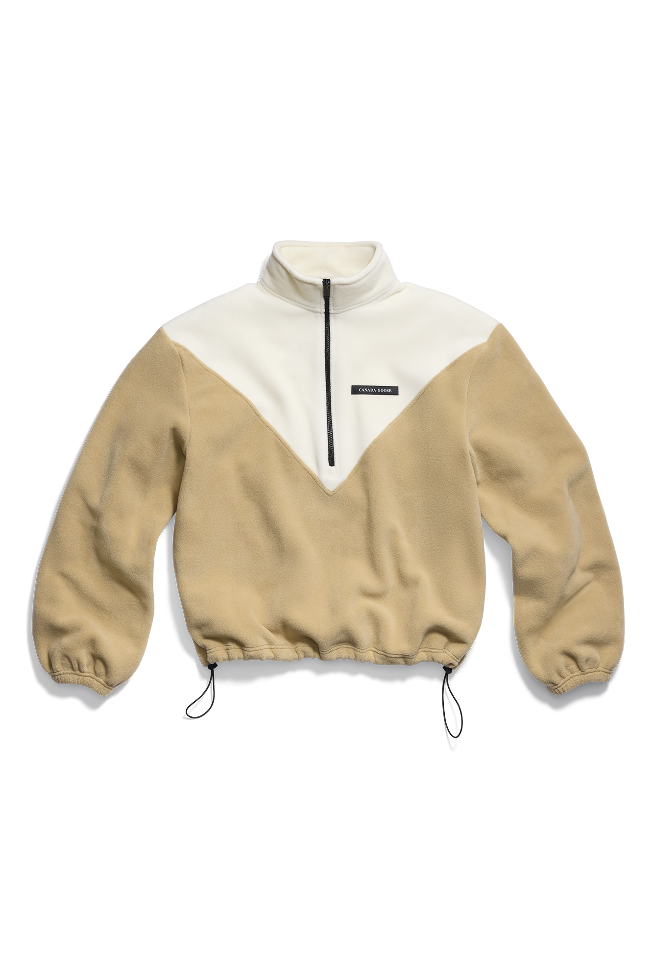 canada-goose-tayen-7239w-polaire-quarter-zip-beige-femme image 5