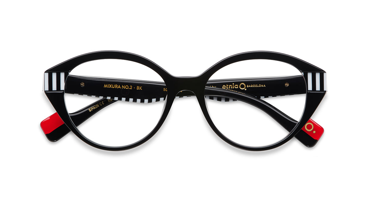 etnia-barcelona-mixura-no2-lunettes-de-vue-bk-calibre-50 image 1