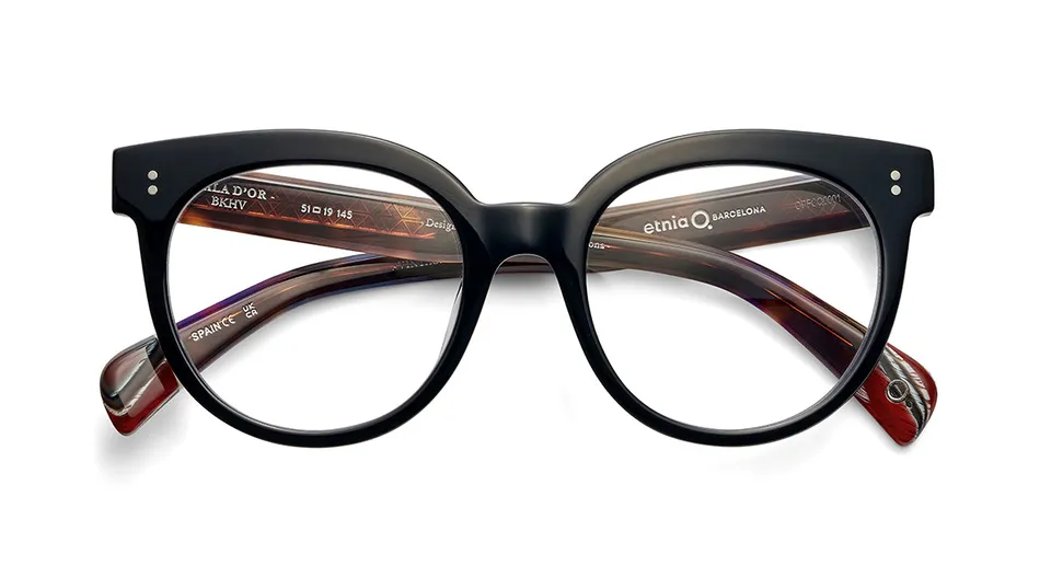 etnia-barcelona-cala-dor-lunettes-de-vue-noir-bk-hv-calibre-51 image 1