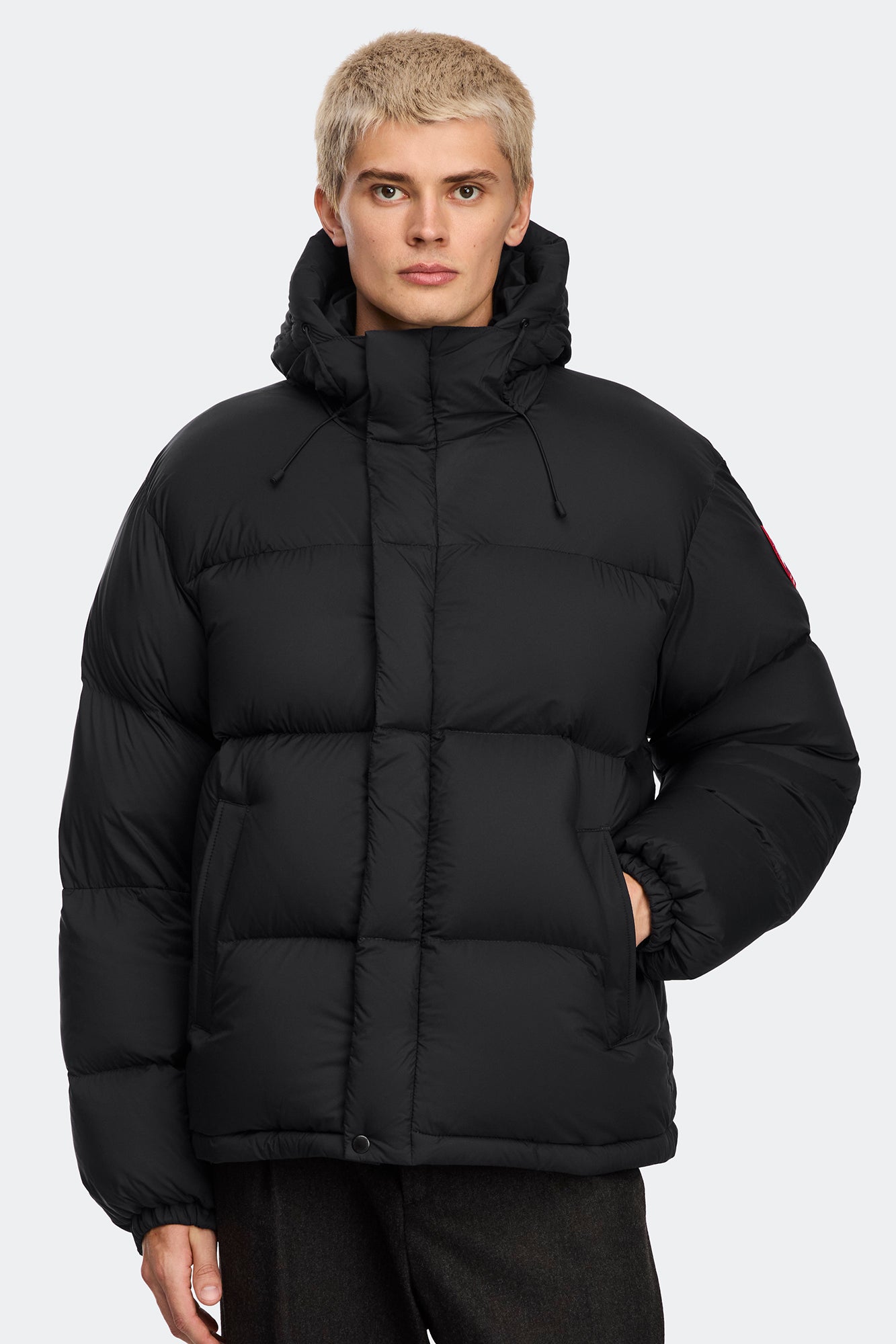 canada-goose-sterling-puffer-manteau-homme-noir-matelass image 5