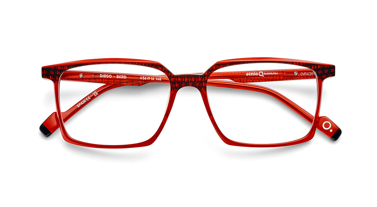 etnia-barcelona-diego-lunettes-de-vue-bk-rd-calibre-54 image 2