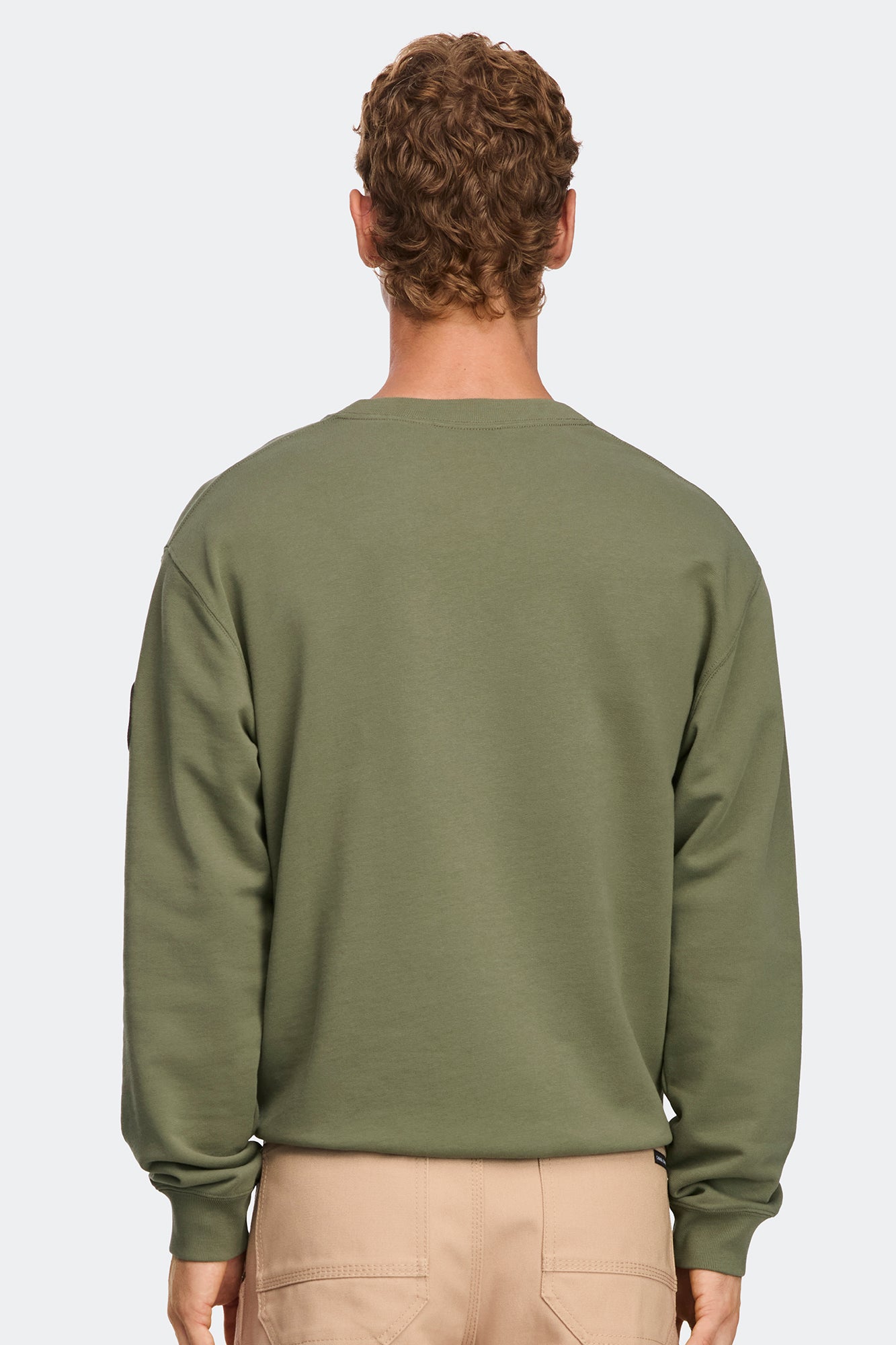 canada-goose-loon-sweatshirt-sweat-homme-vert-vir-o-molleton image 2