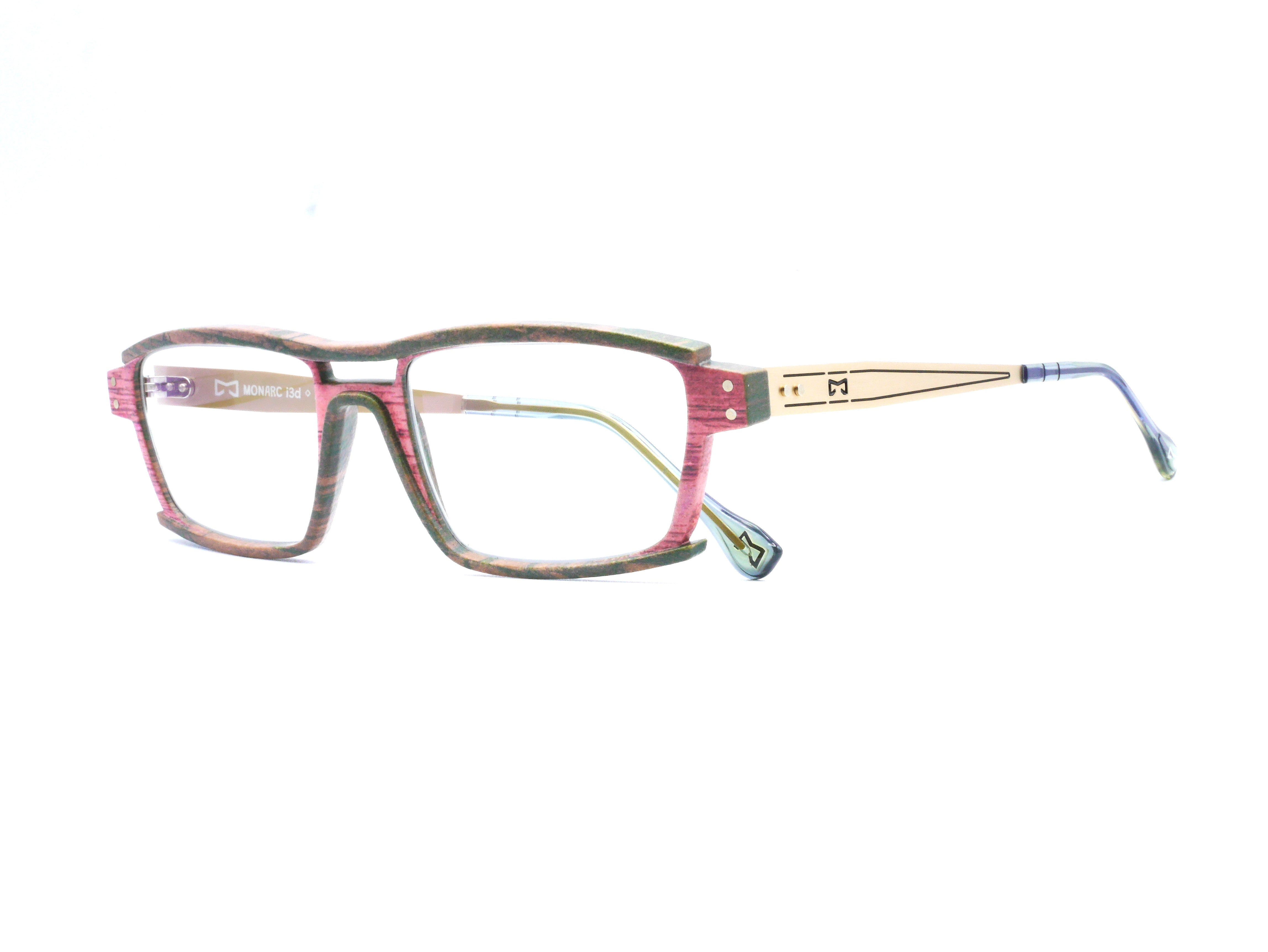 monarc-lithium-bois-de-rose-monture-lunettes-rose-14g image 5