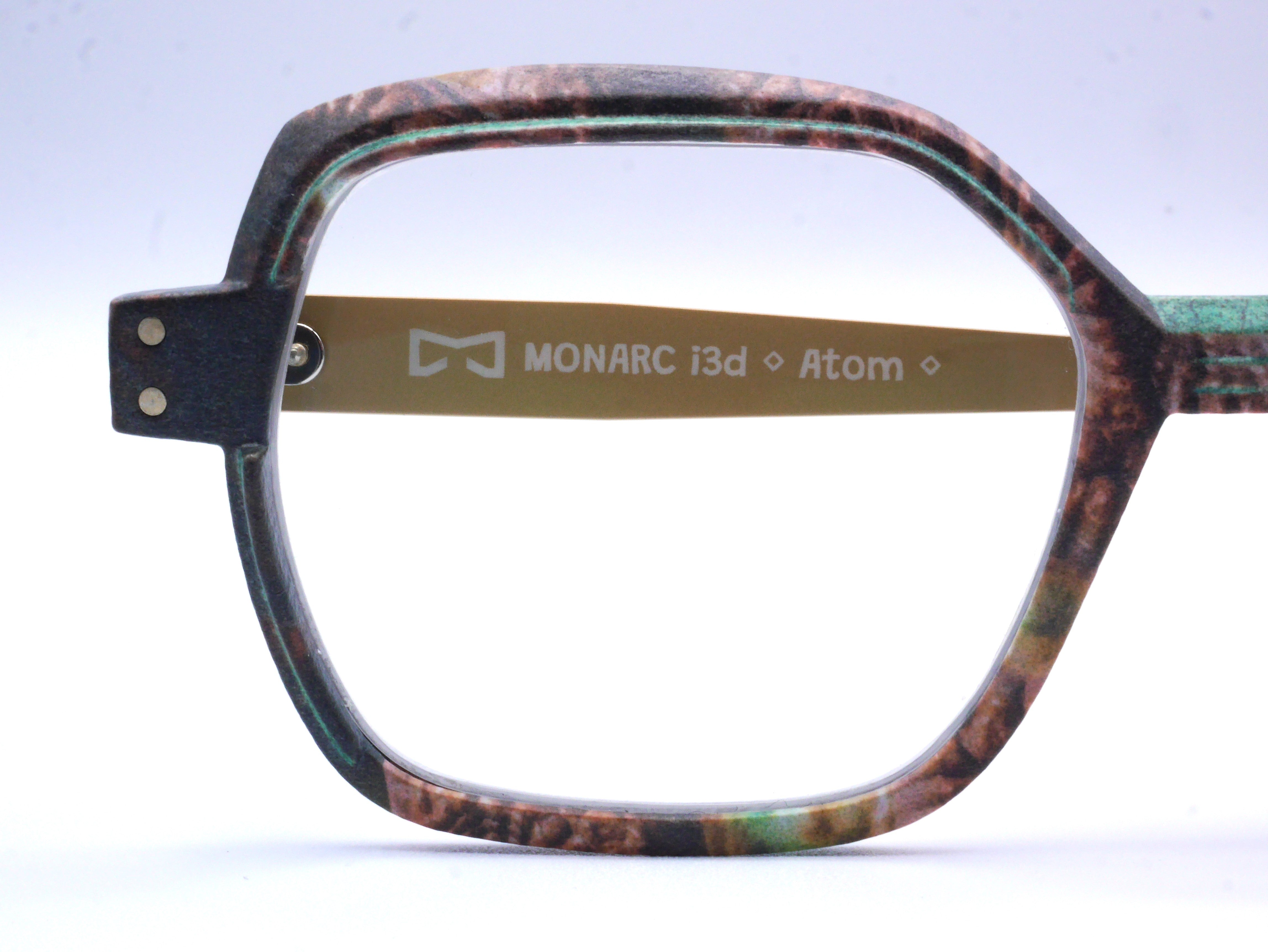 monarc-optic-boron-jungle-monture-lunettes-marron-vert-14g image 4