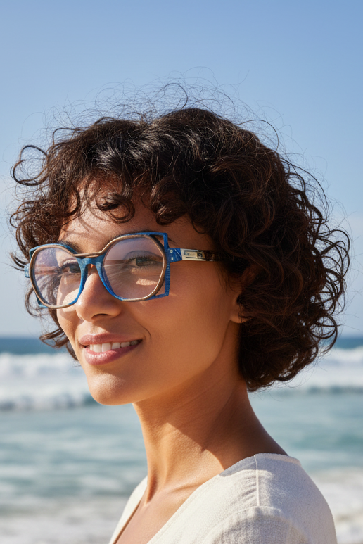 monarc-optic-nitrogen-plumes-monture-lunettes-bleu-marron-12g image 2