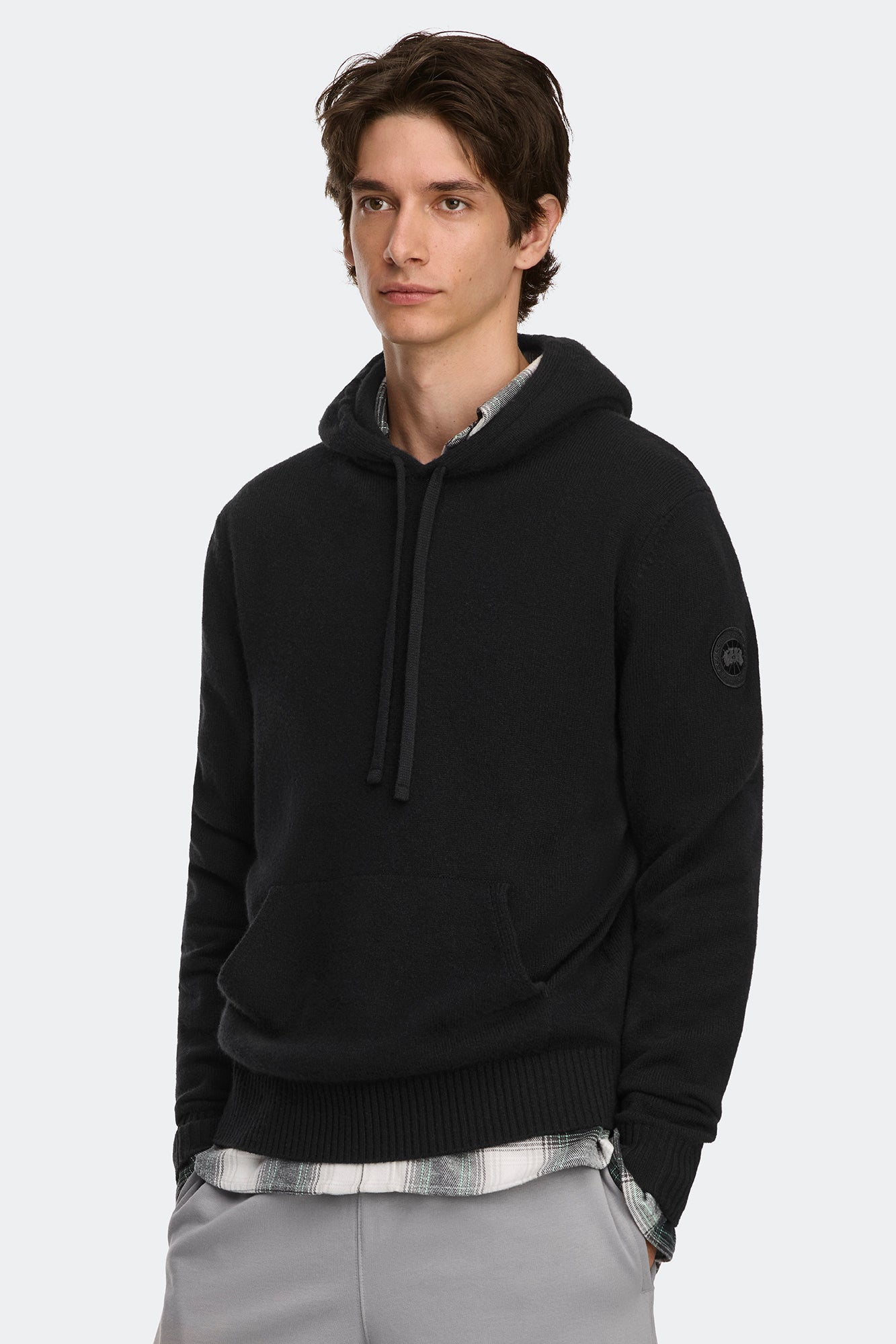 canada-goose-zinnia-7648m-hoodie-tricot-noir-homme image 3