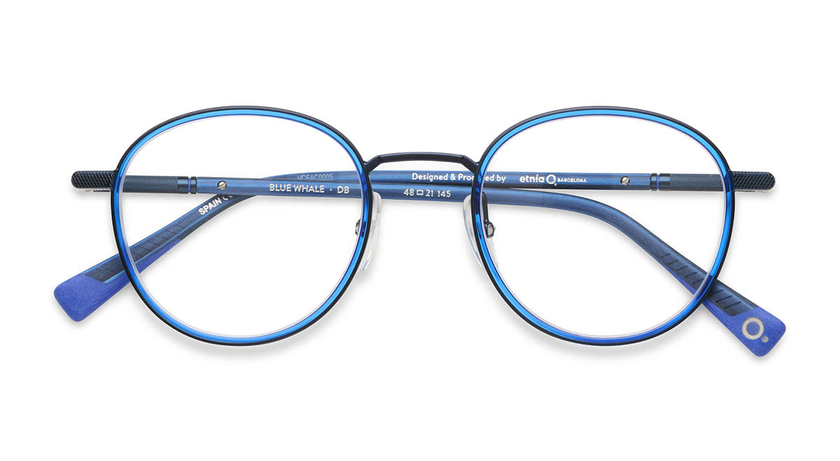 etnia-barcelona-blue-whale-lunettes-de-vue-marron-48 image 2