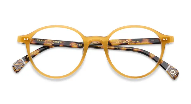 etnia-barcelona-pearl-district-iii-lunettes-de-vue-jaune-48 image 1