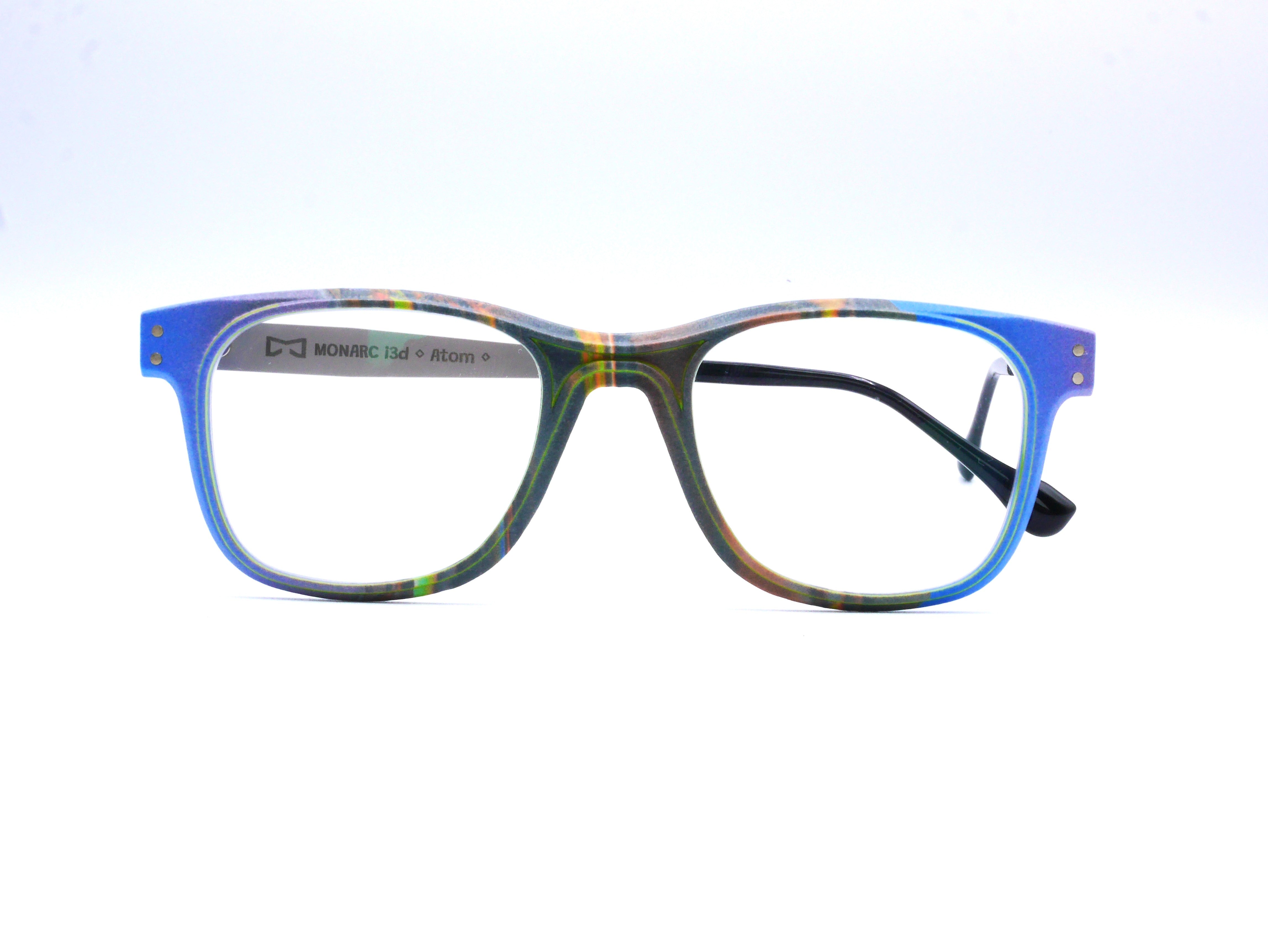 monarc-neon-street-art-monture-lunettes-bleu-vert-15g image 3