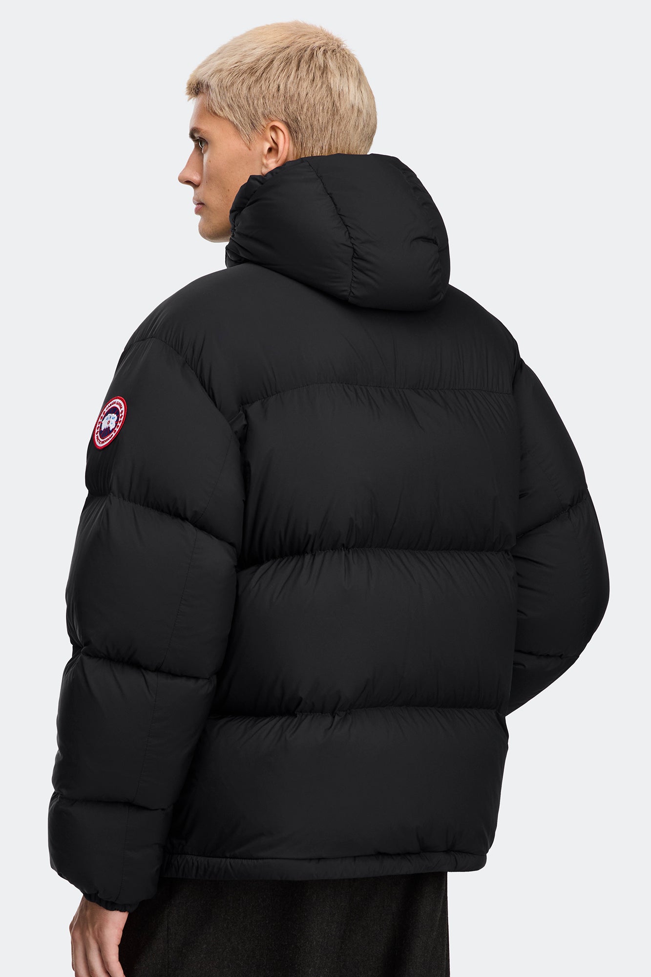 canada-goose-sterling-puffer-manteau-homme-noir-matelass image 2