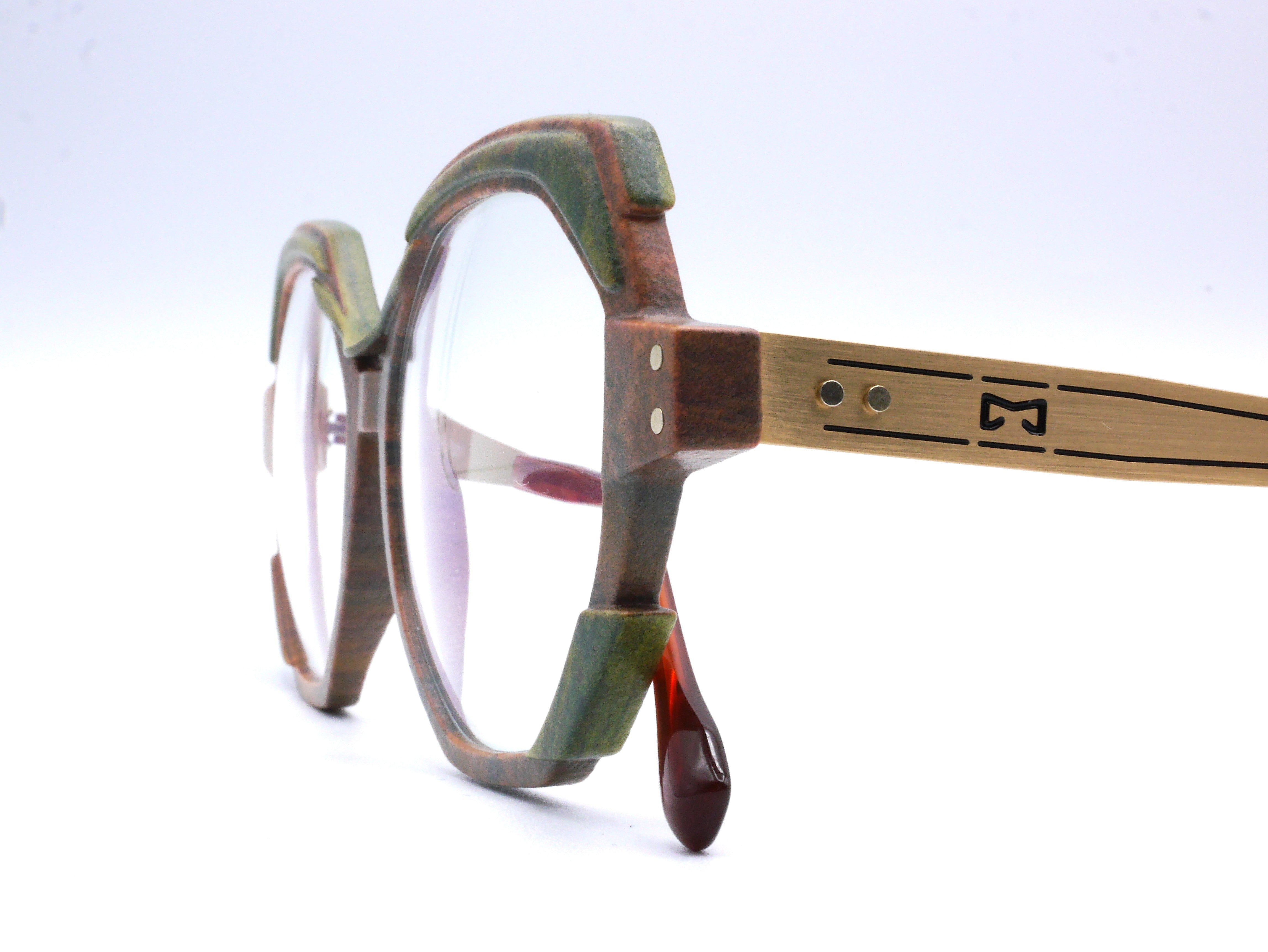 monarc-fluorine-macadamia-monture-lunettes-marron-kaki-15g image 6