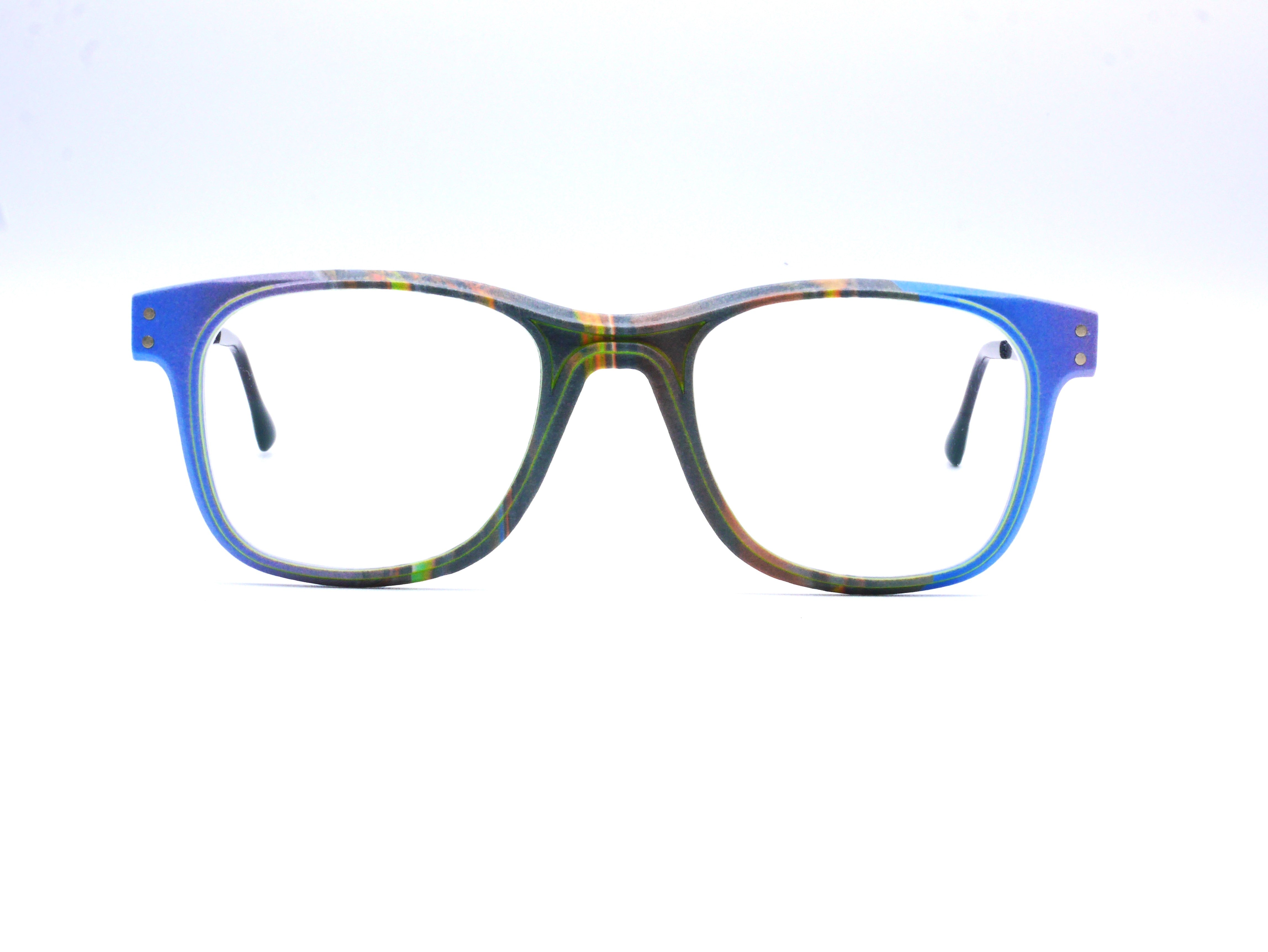 monarc-neon-street-art-monture-lunettes-bleu-vert-15g image 1