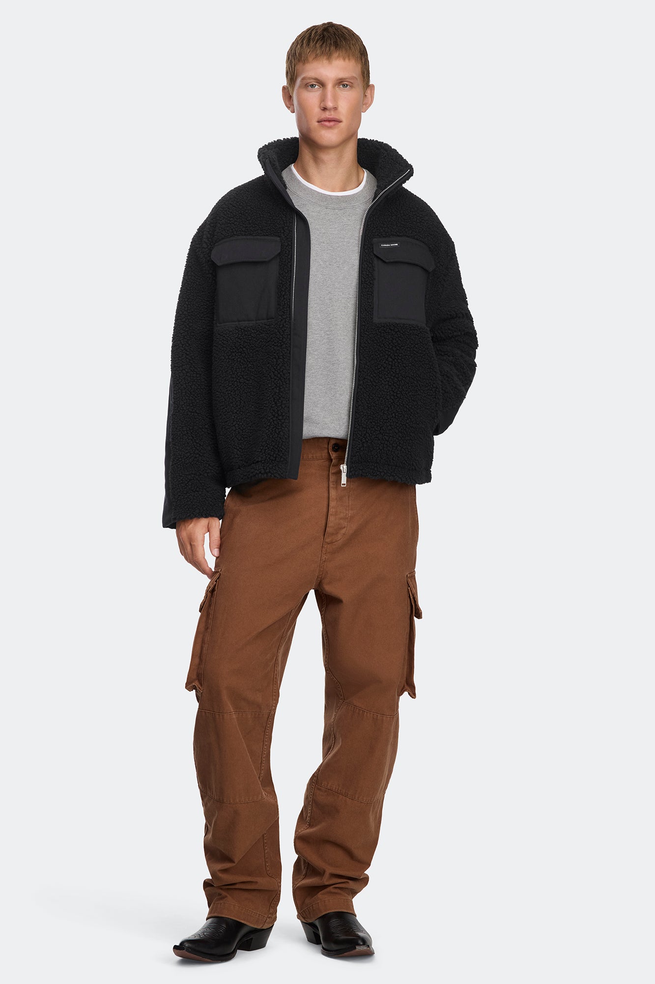 canada-goose-harrier-7252mt-veste-polaire-noire-homme image 4