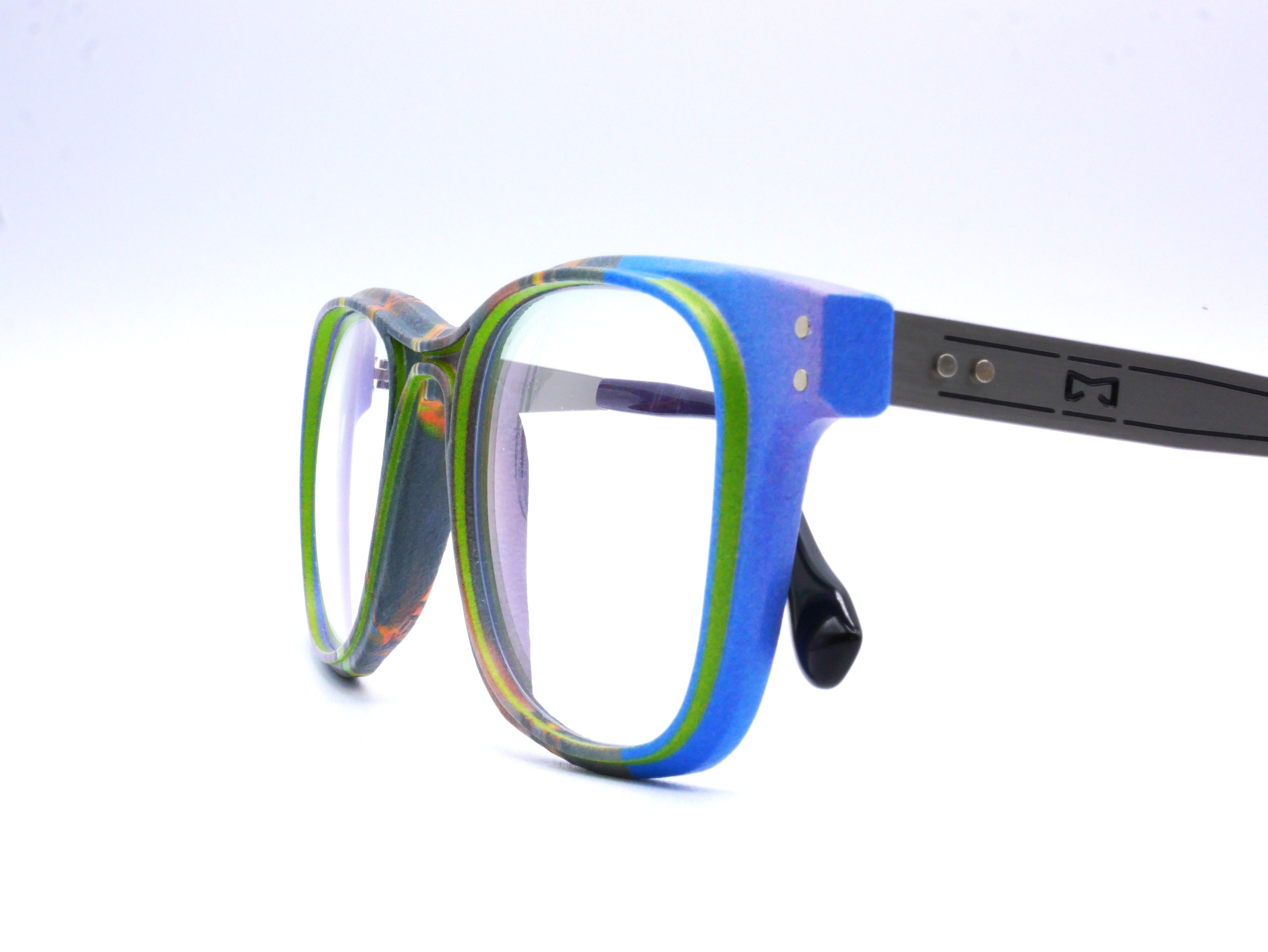 monarc-neon-street-art-monture-lunettes-bleu-vert-15g image 5