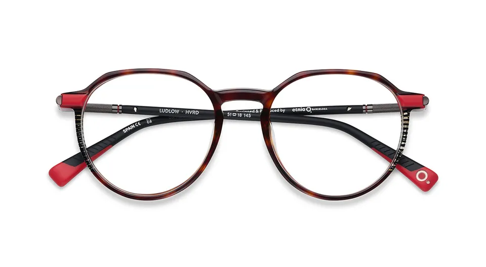 etnia-barcelona-ludlow-lunettes-de-vue-hv-rd-calibre-51 image 1