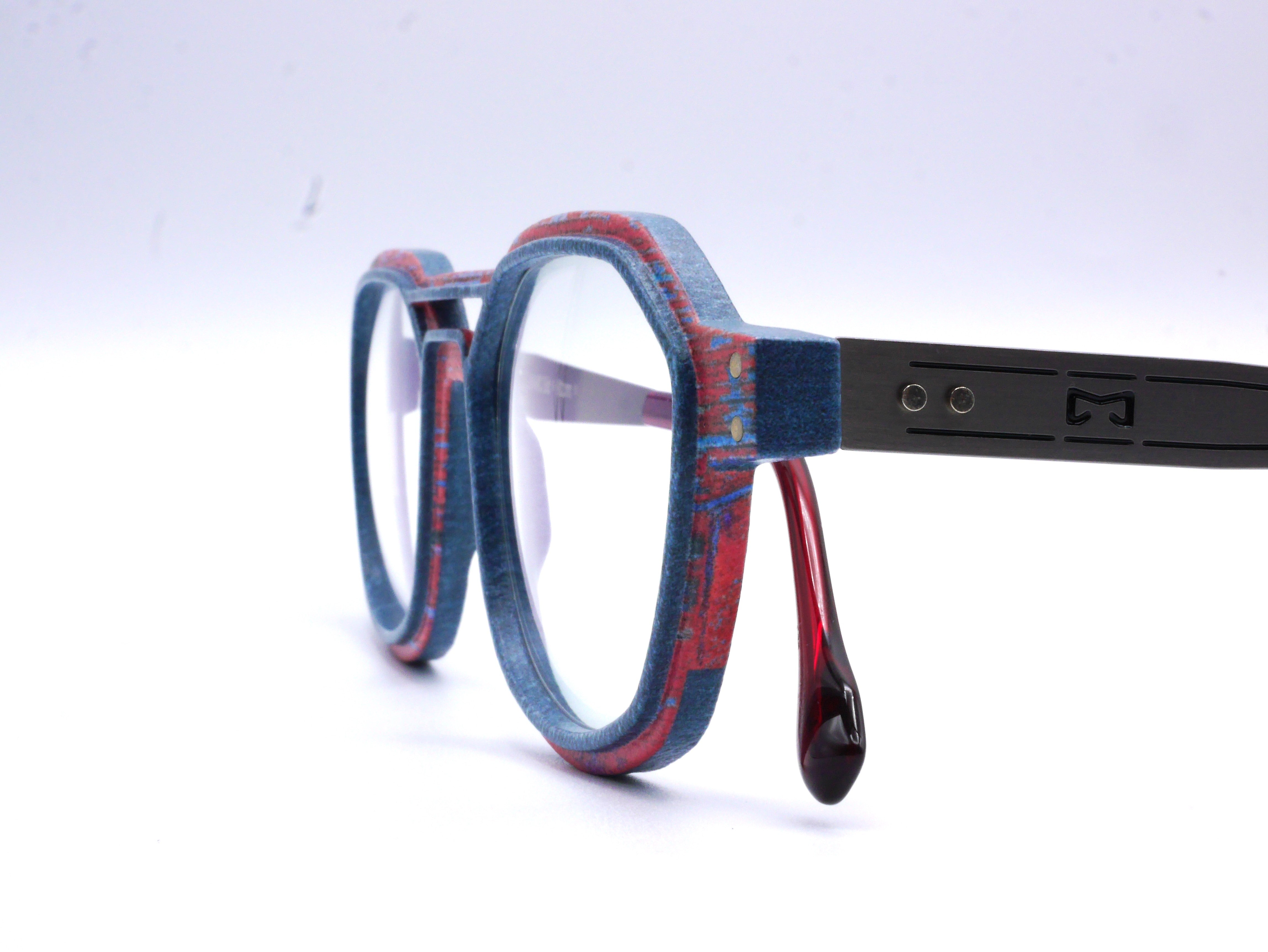 monarc-hydrogen-ol-ron-monture-lunettes-bleu-rouge-12g image 5