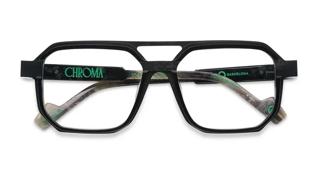 etnia-barcelona-chroma-n41-lunettes-de-vue-noires-calibre-53 image 1